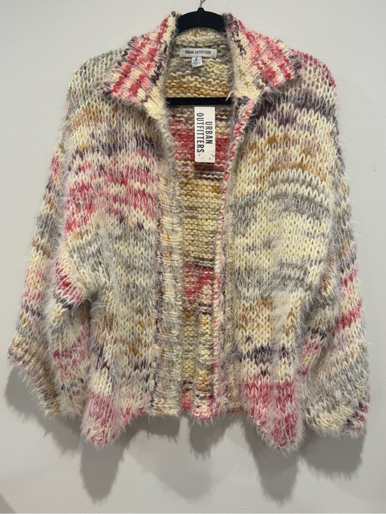 Urban Outfitters Sweaters - NWT Urban Outfitters Fuzzy Chunky Knit Cardigan Sweater M Boho Cozy